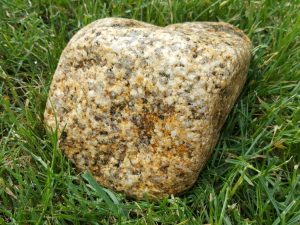 Yellow granite pebbles - 2