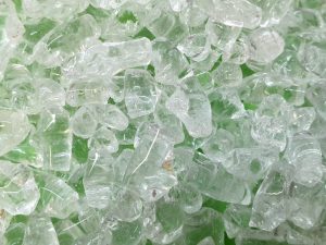 Decorative glass – clear 2-4mm - 4