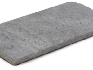 Travertinová dlažba Silver řezaný, špachtlovaný povrch – 60×60 cm - 1